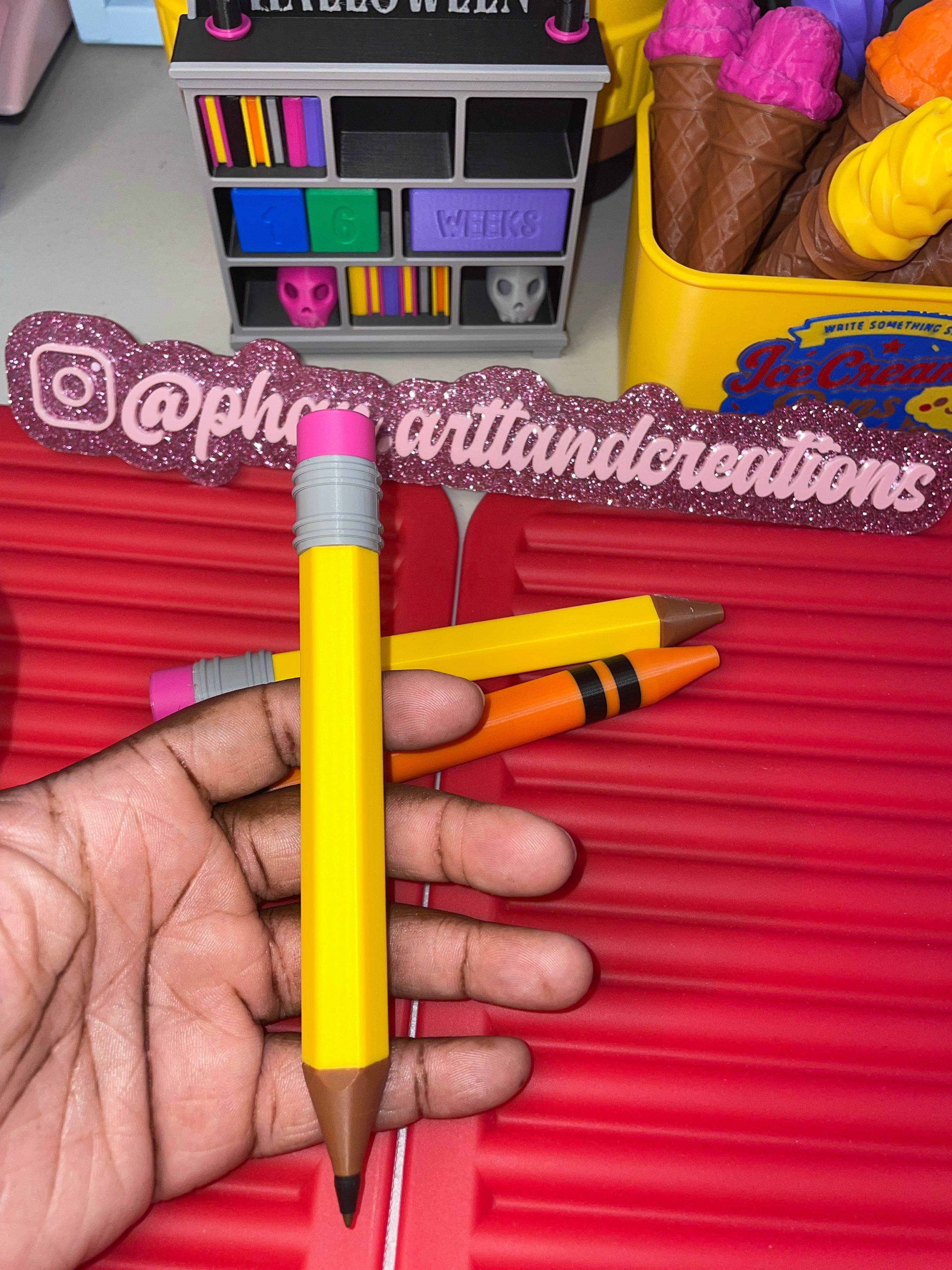 Pencil style pen