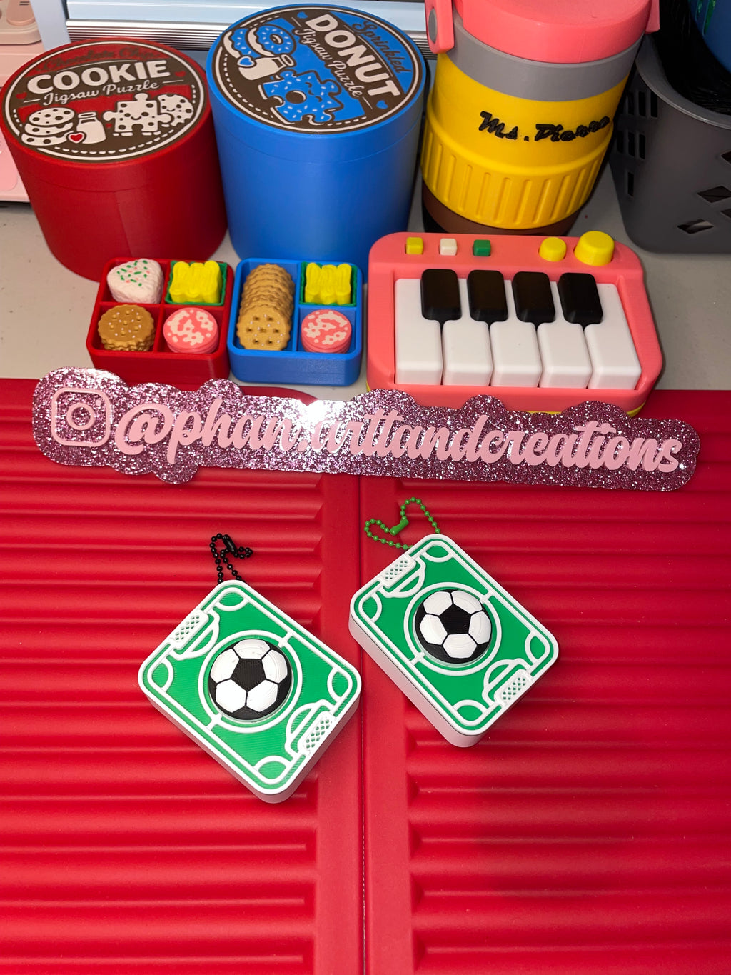 Soccer field clicker