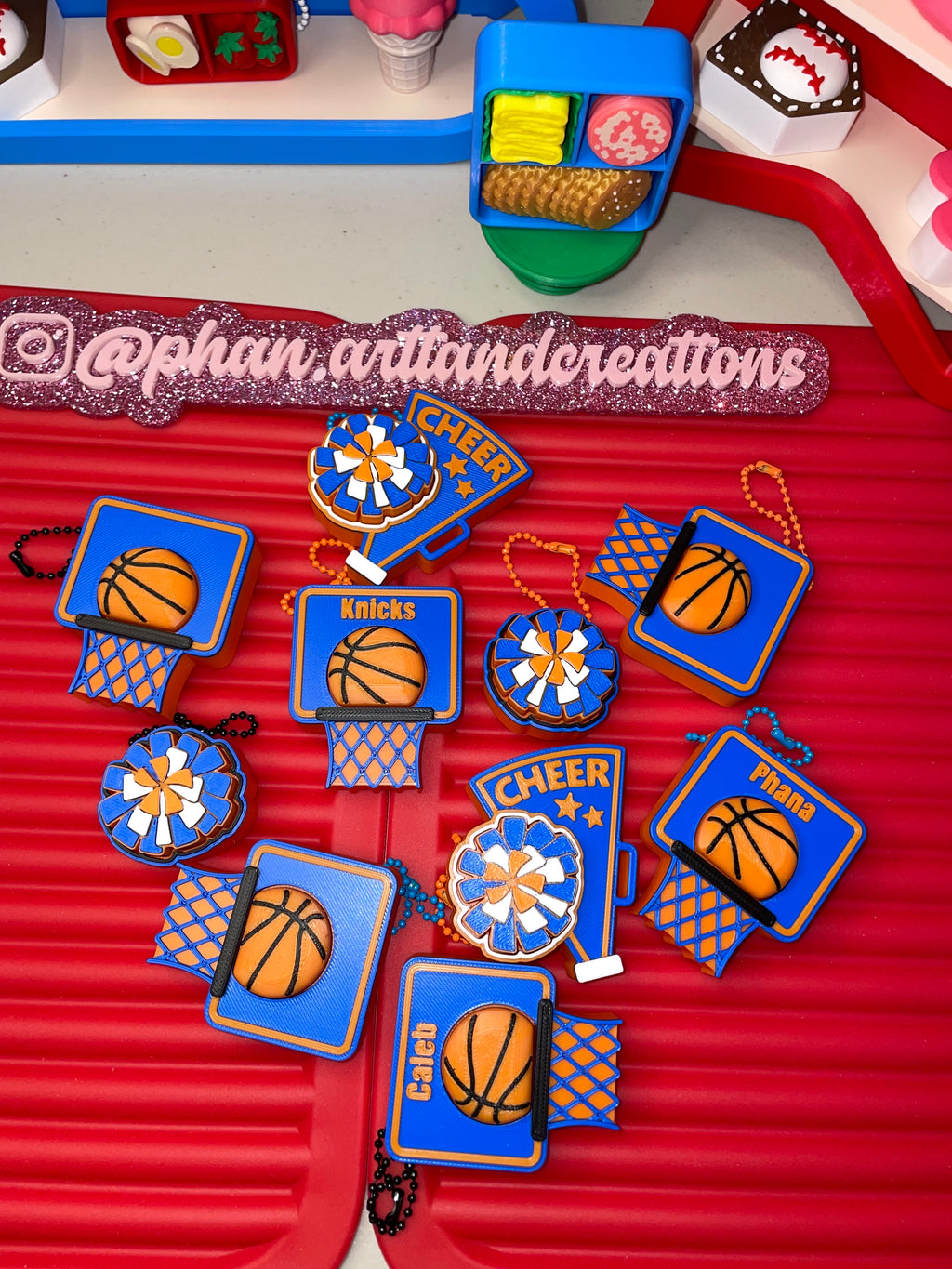 Basketball hoop clicker
