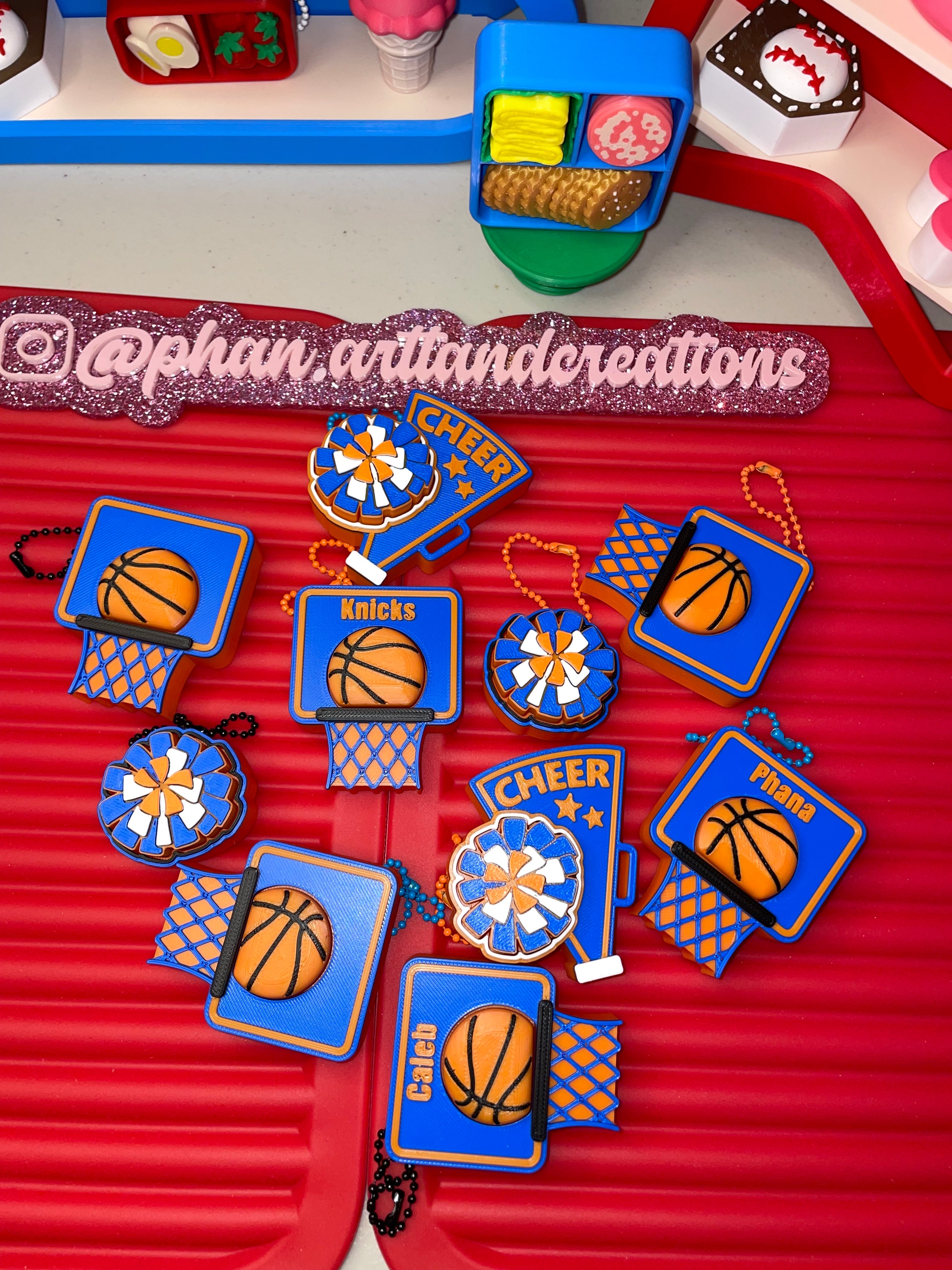 Basketball hoop clicker
