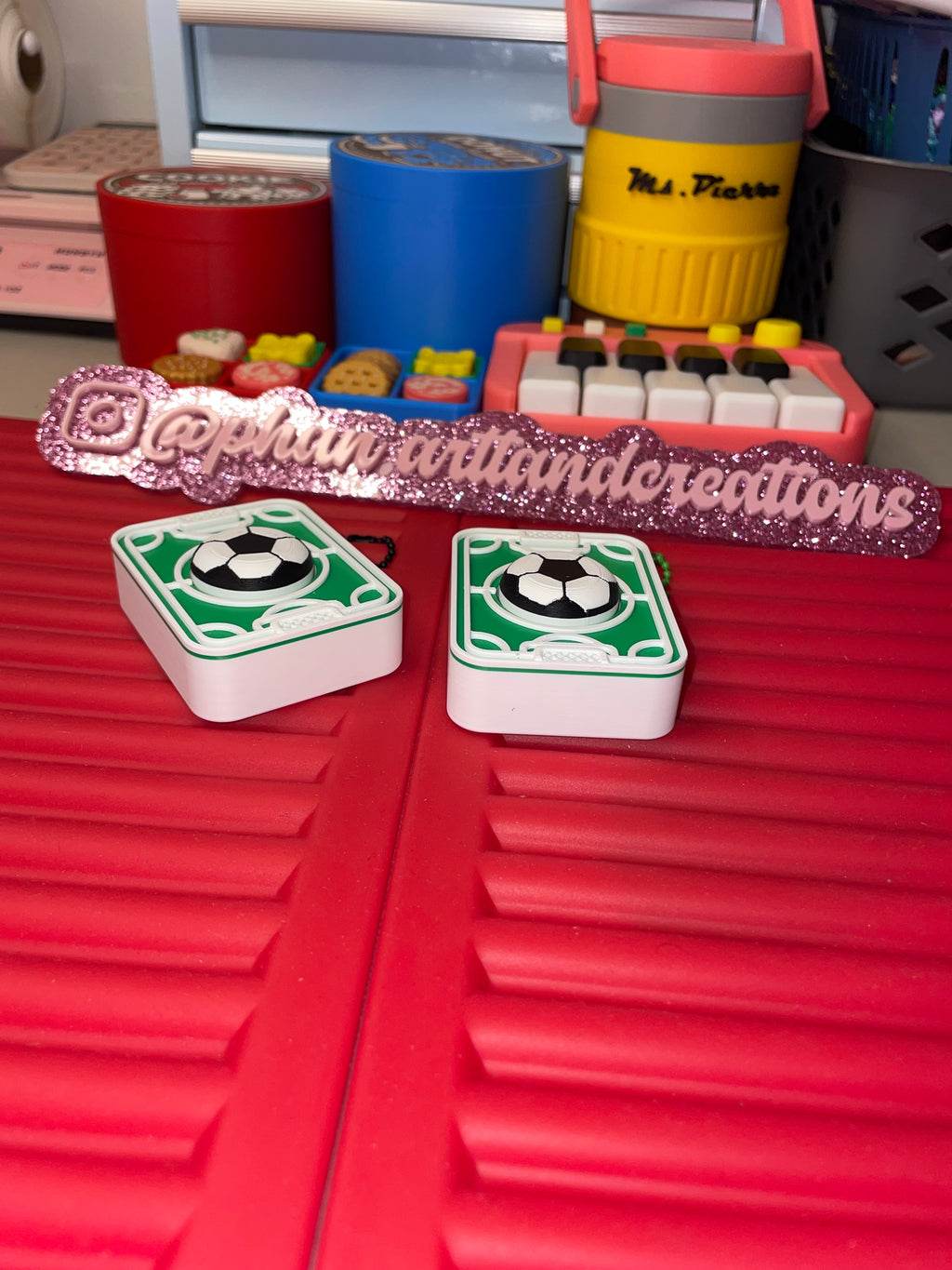 Soccer field clicker