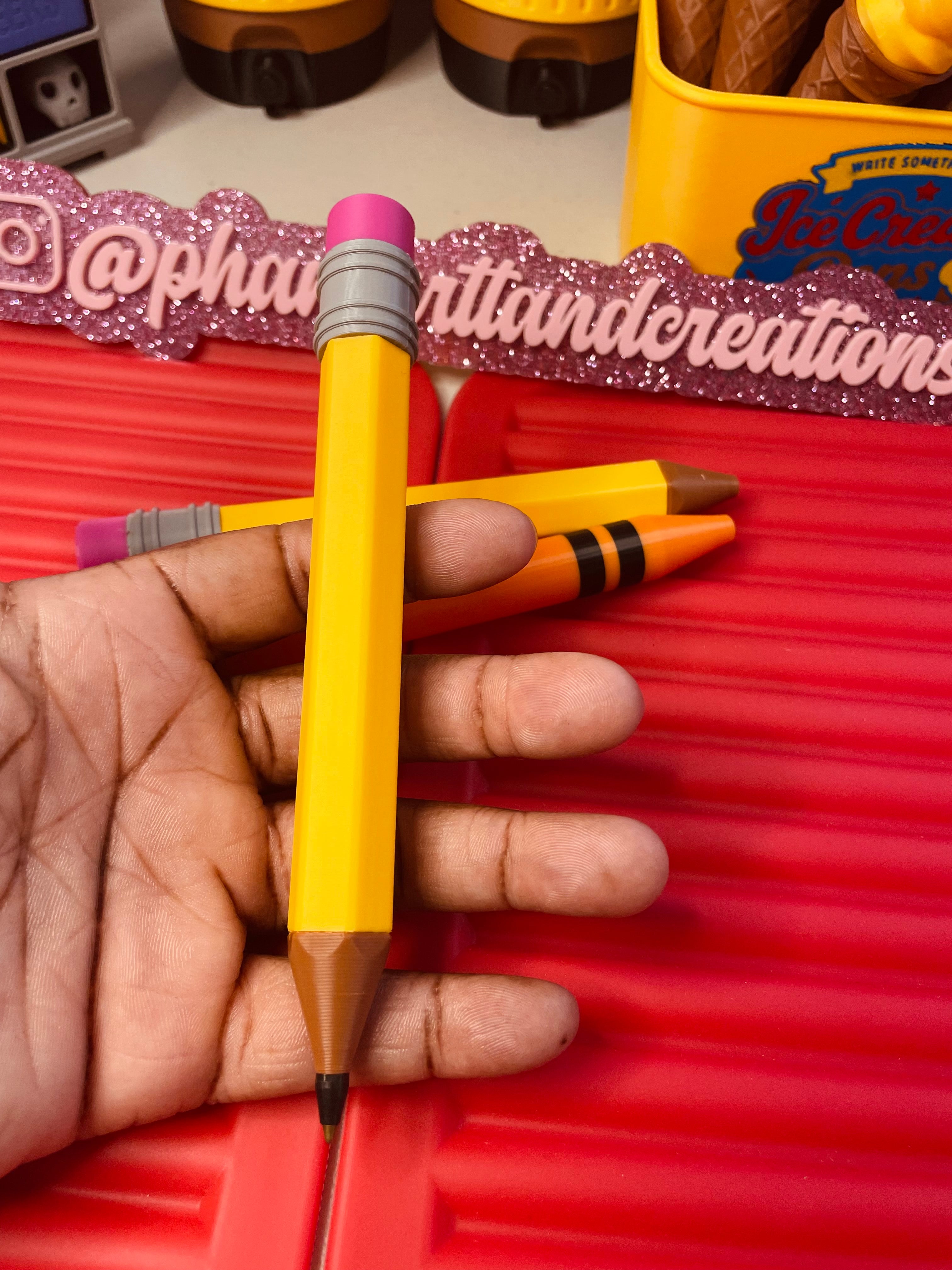 Pencil style pen