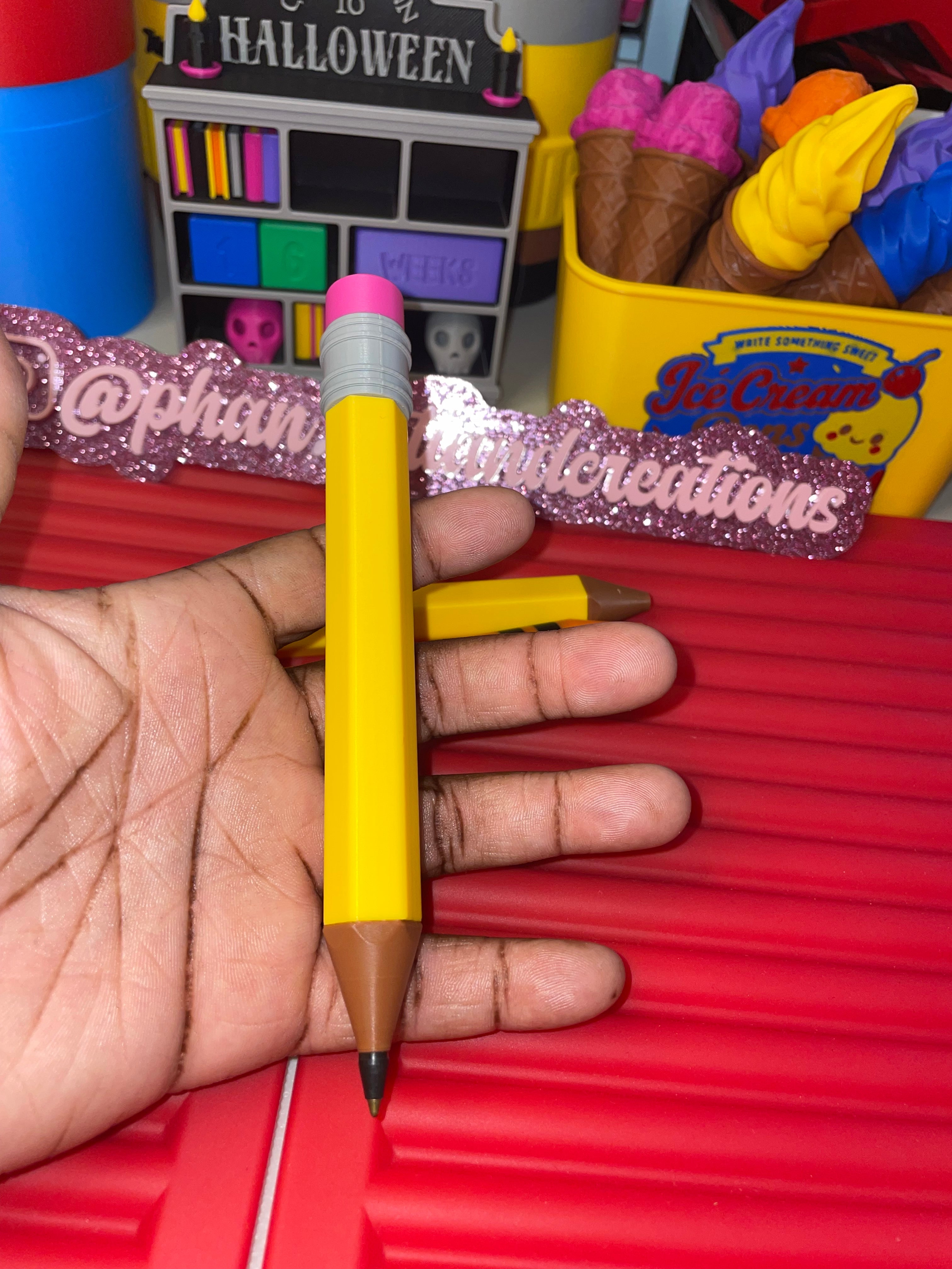 Pencil style pen