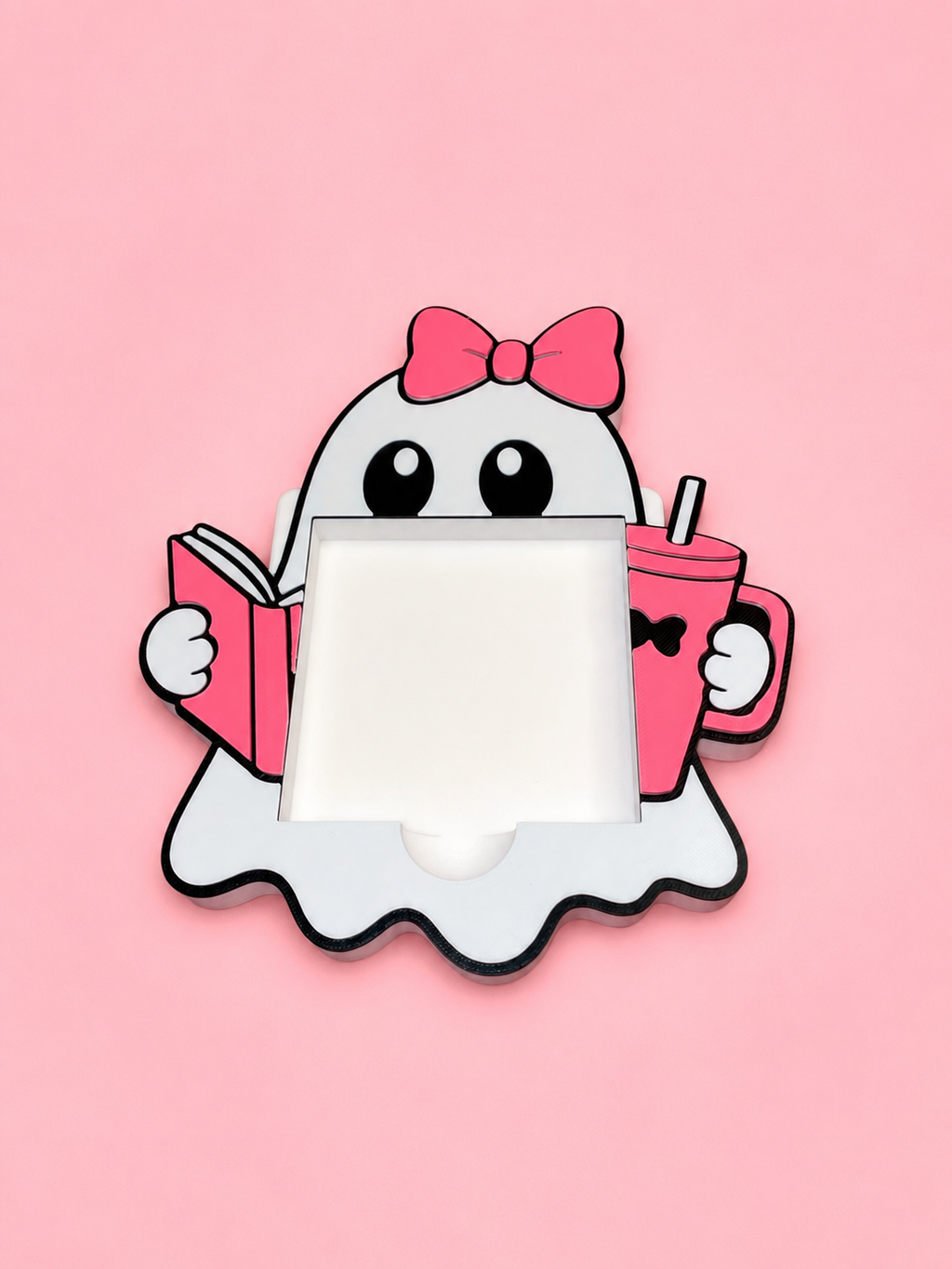 Cute ghost sticky note holder
