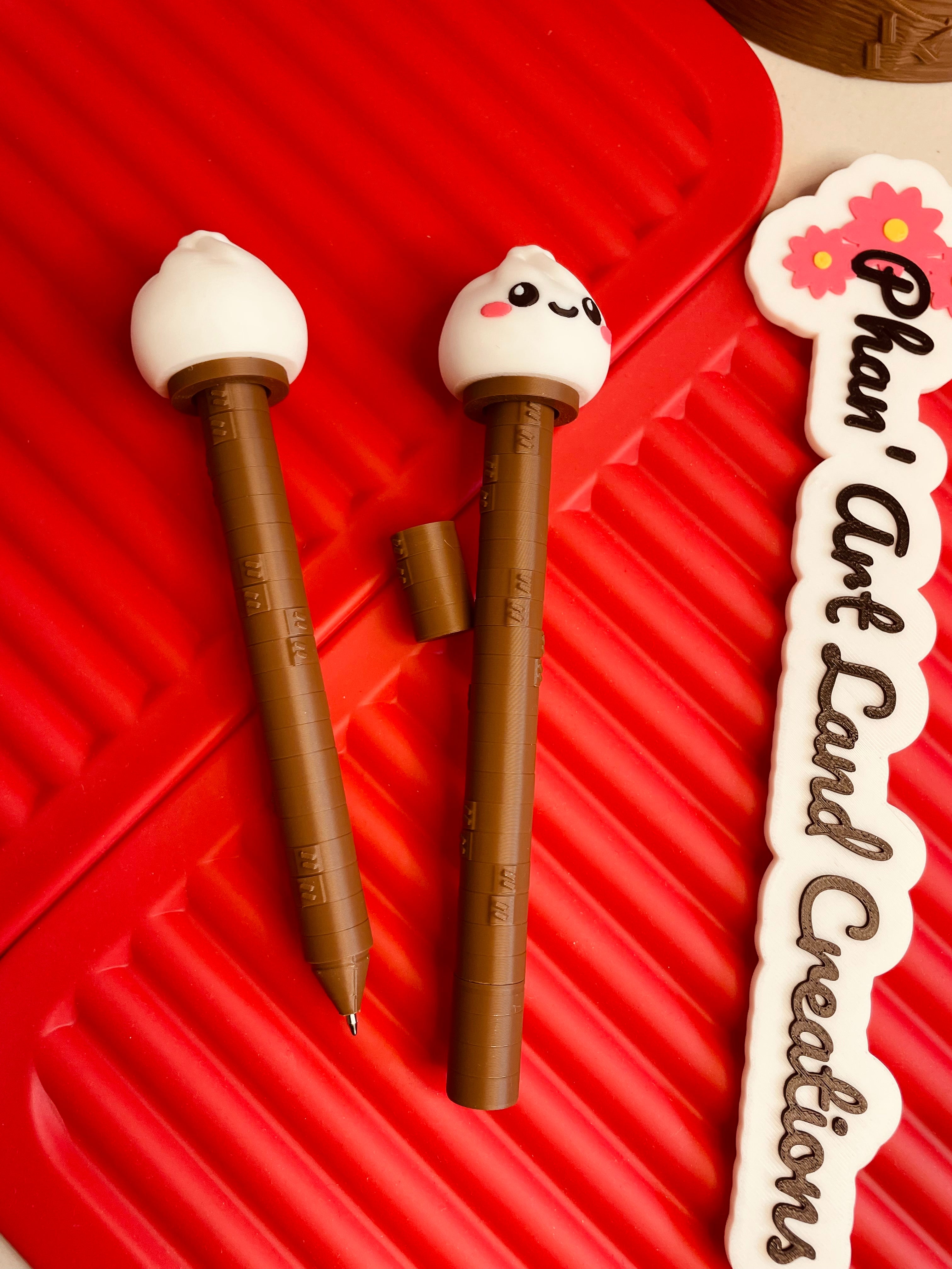 Dumpling clicker pen