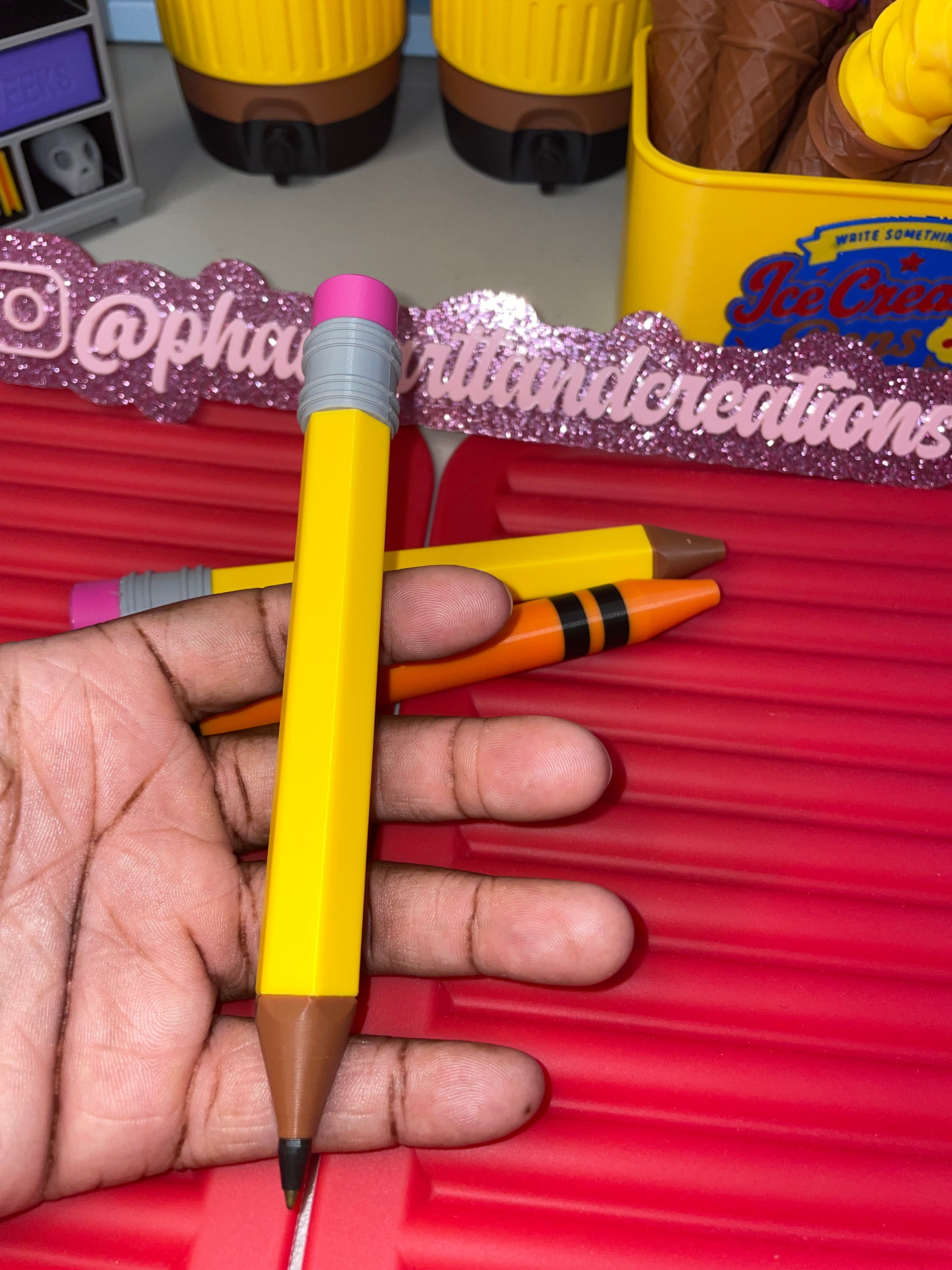 Pencil style pen
