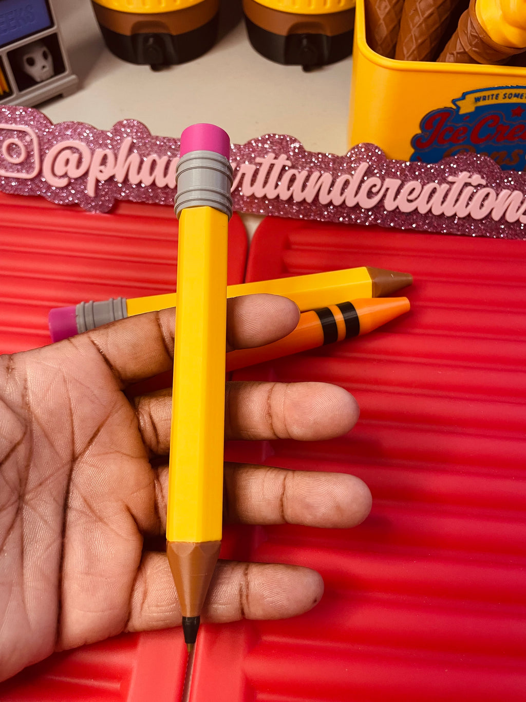 Pencil style pen
