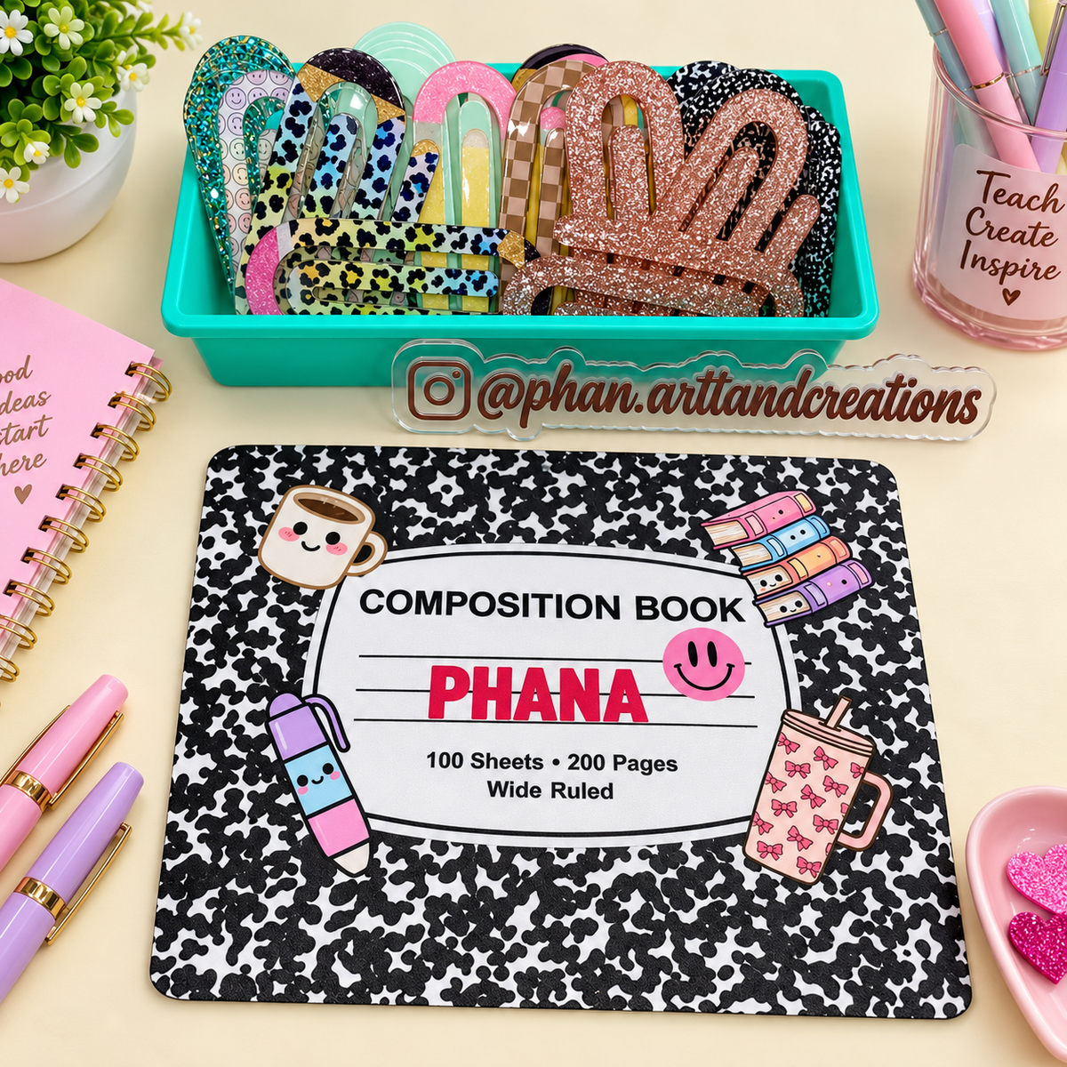 Composition mouse pad