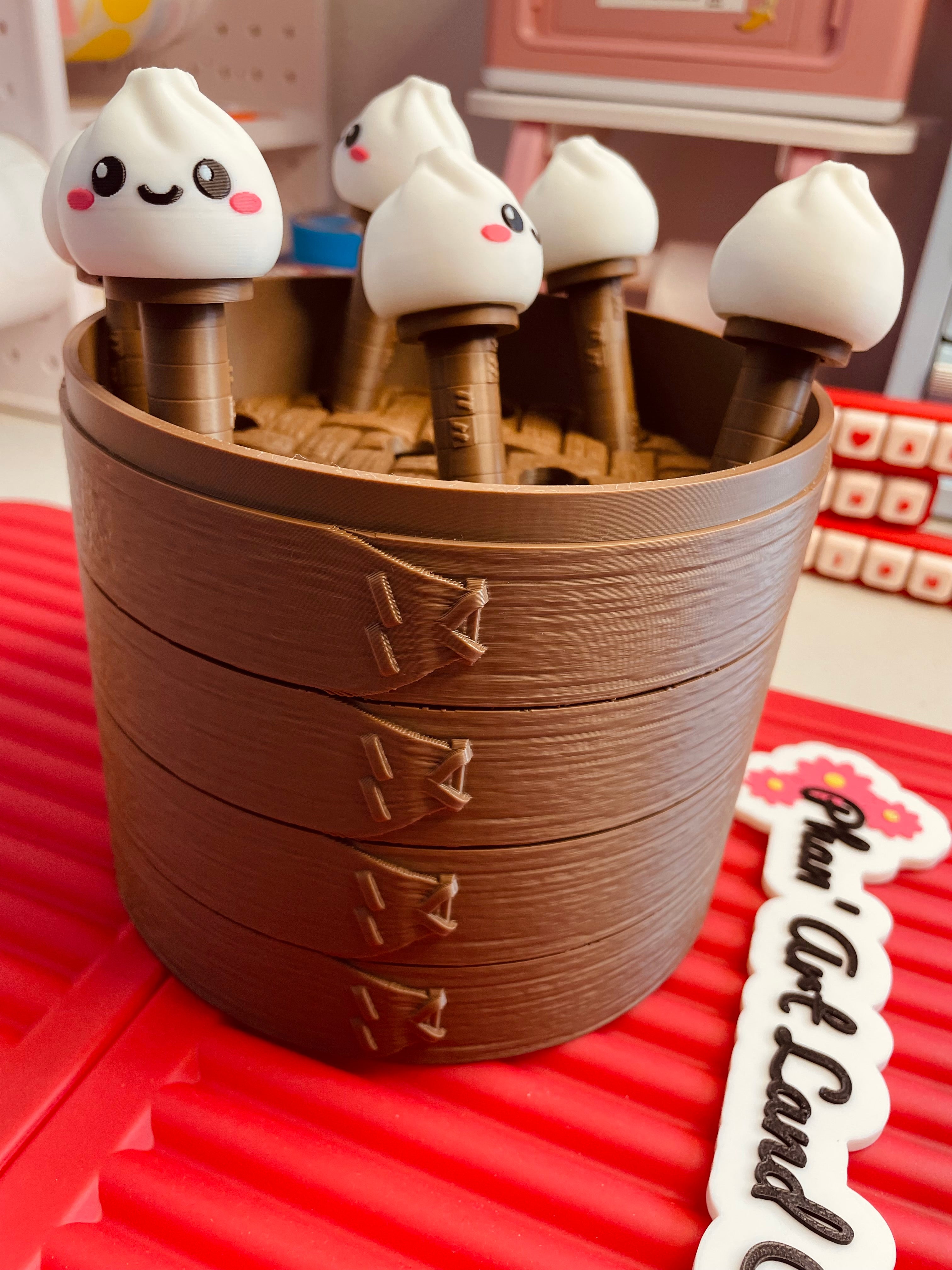 Dumpling clicker pen