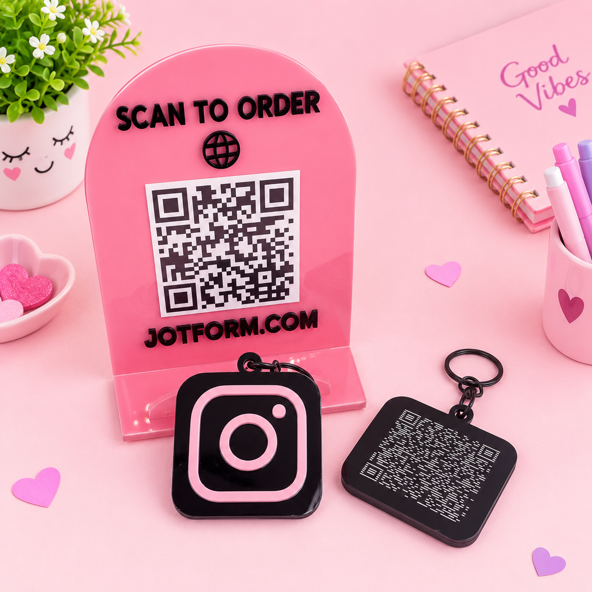 IG NFC Keychain (Acrylic)