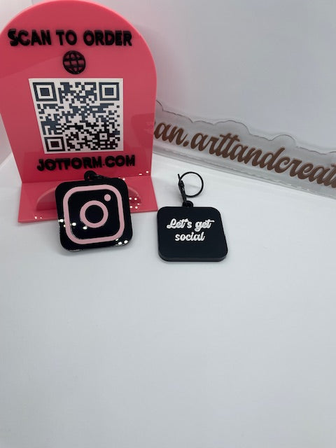 IG NFC Keychain (Acrylic)