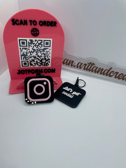 IG NFC Keychain (Acrylic)