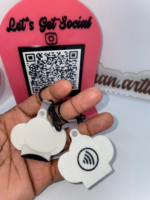 Chef Hat NFC keychain